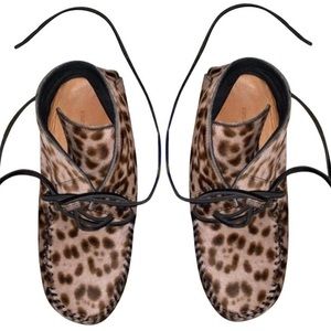 Isabel marant animal print moccasins